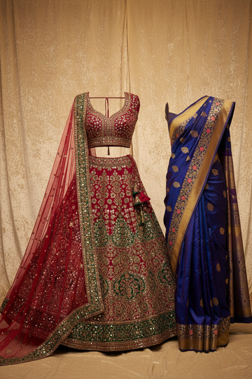 Chennai's Complete Wedding Trousseau Destination — Silk Sarees, Bridal Lehengas, Gowns & More Under One Roof