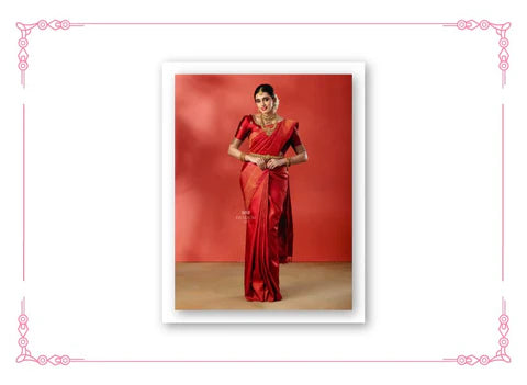 9 Hindu Marriage Sarees for Brides to Shine Bright on Her Wedding