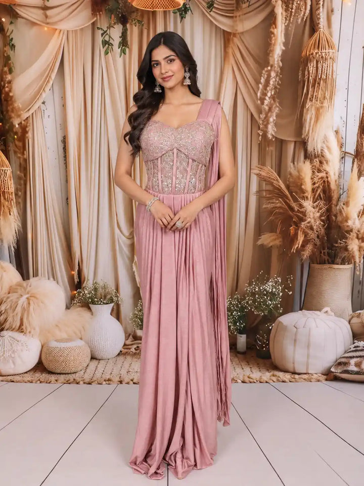 party wear designer dresses Gowns for Women – Styles for Every Occasion Color:Blush Silver Plazo sugarplum David's Bridal, bubble sleeve