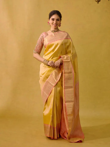 Authentic Bridal Kanchipuram Silk Sarees Online - Diadem