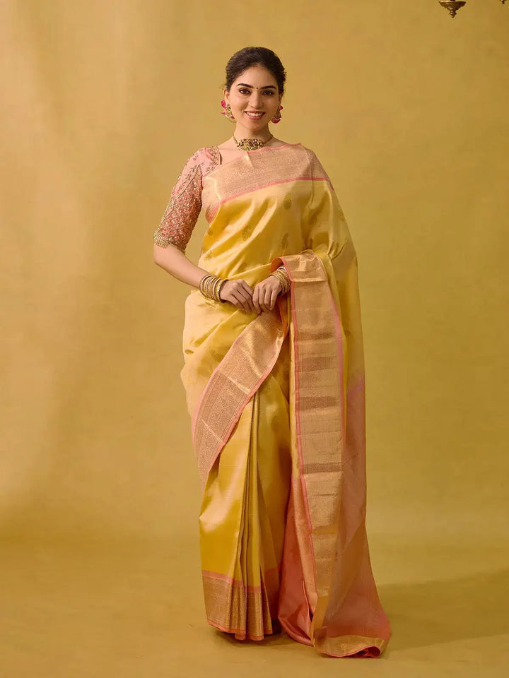 Authentic Bridal Kanchipuram Silk Sarees Online - Diadem
