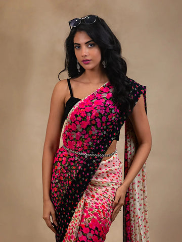 Georgette Sarees For 599 - Diadem