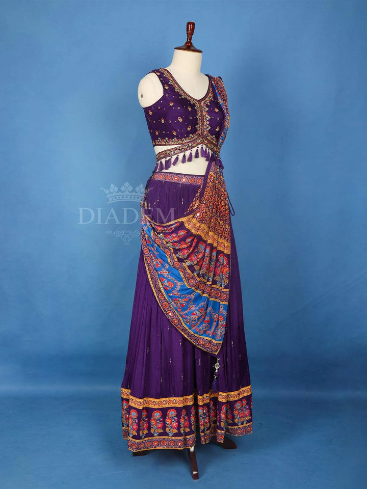 Designer Indo Western Lehenga for Women - Diadem
