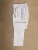 Cream Floral Embroidered Cotton Sherwani Suit - Diadem