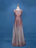 Ombre Effect Shimmer Solid And Glitter Work Party Wear Gown