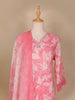 Pink Floral Printed Cotton Salwar Suit