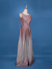 Ombre Effect Shimmer Solid And Glitter Work Party Wear Gown
