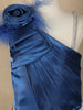 Ink Blue Satin Gowns for Mother & Daughter - Diadem