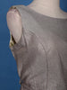Silver Shimmer Solid Party Wear Gown