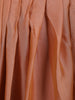 Rust Red Floral Designed Satin Lehenga