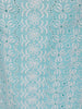 Sky Blue Floral Designed Cotton Salwar Suit - Diadem