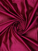 Wine Floral Embroidery Bridal Banarasi Silk Saree