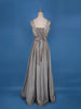 Silver Shimmer Solid Party Wear Gown