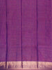 Blue Vaira oosi Woven Pure Kanchipuram Silk Saree - Diadem