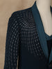 Dark Green Abstract Embroidery Men's Suit - Diadem