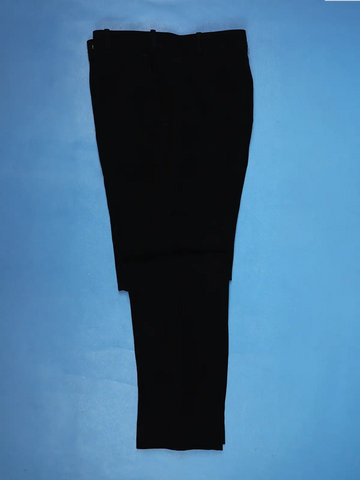 Black Abstract Embroidery Velvet Men's Suit - Diadem