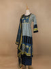 Blue Abstract Designed Salwar Suit