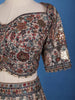 Antique Beige Floral Embroidered Bridal Lehenga