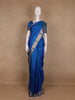 Royal Blue With Gold Zari Border Kanchipuram Silk Saree