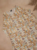 Beige Abstract Printed Cotton Rayon Kurti