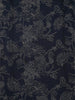 Dark Navy Blue Floral Printed Cotton Rayon Kurti
