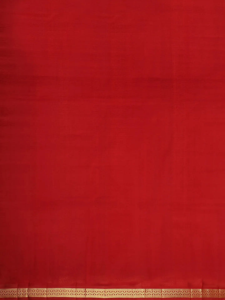 Onion Pink Stripes Woven Pure Kanchipuram Silk Saree - Diadem