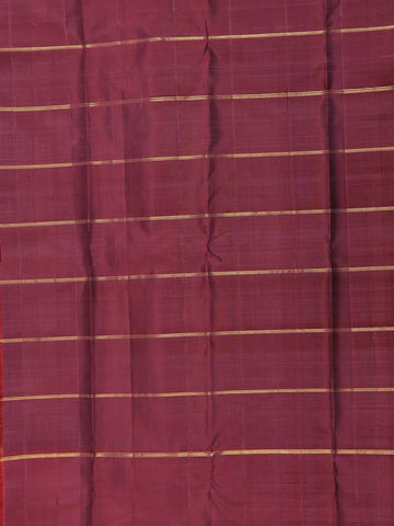 Green and Yellow Stripes Woven Pure Kanchipuram Silk Saree - Diadem
