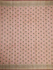 Pale Pink Floral Designed Semi Tussar Silk Saree