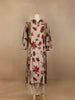 Light Brown Floral Designed Salwar Suit