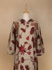 Light Brown Floral Designed Salwar Suit