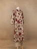 Light Brown Floral Designed Salwar Suit