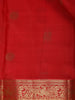 Red Buttas Woven Pure Kanchipuram Silk Saree - Diadem