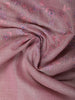 Pink Semi Banarasi Saree with Floral Designs on the body