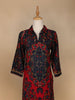 Black Floral Designed Salwar Suit