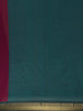 Dark Red Floral Butta Motif Cotton Saree - Diadem