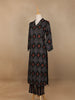 Black Abstract Designed Salwar Suit