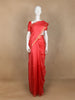 Dark Pink Rudraksha motif Designed Pure Kanchipuram Silk Saree