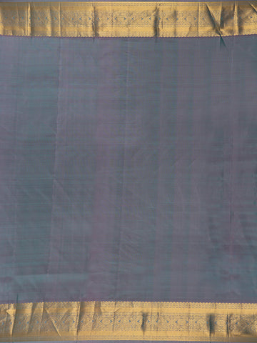 Sky Blue Floral Butta woven Silk Saree - Diadem