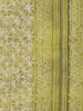 Green Abstract Designed Semi Tussar Silk Saree