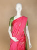 Pink Floral Designed Art Silk Saree - Diadem