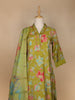 Green Floral Designed Salwar Suit