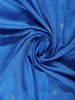 Blue Zari Buttis Art Silk Saree
