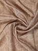 Light Brown Semi Tussar Silk Saree with Geometric Design