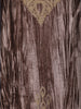 Brown Abstract Designed Velvet Salwar Suit - Diadem