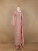 Light Pink Floral Embroidered Crepe Bridesmaids Lehenga