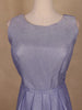 Lavender Shimmer Solid And Glitter Party Wear Gown