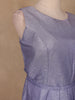 Lavender Shimmer Solid And Glitter Party Wear Gown