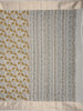 White Floral Designed Cotton Saree - Diadem