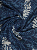 Blue Floral Designed Cotton Saree - Diadem
