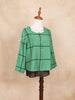 Green Full Sleve with Checked Top - Diadem